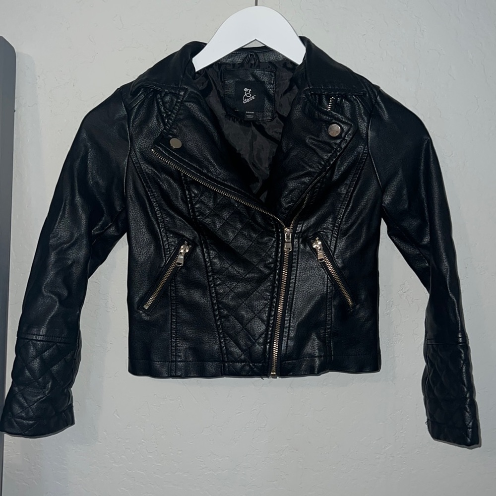 Art Class girls faux leather jacket size S (6/6x)